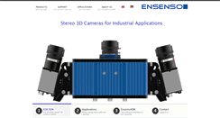 Desktop Screenshot of ensenso.com