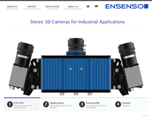 Tablet Screenshot of ensenso.com